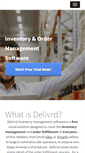 Mobile Screenshot of delivrd.com